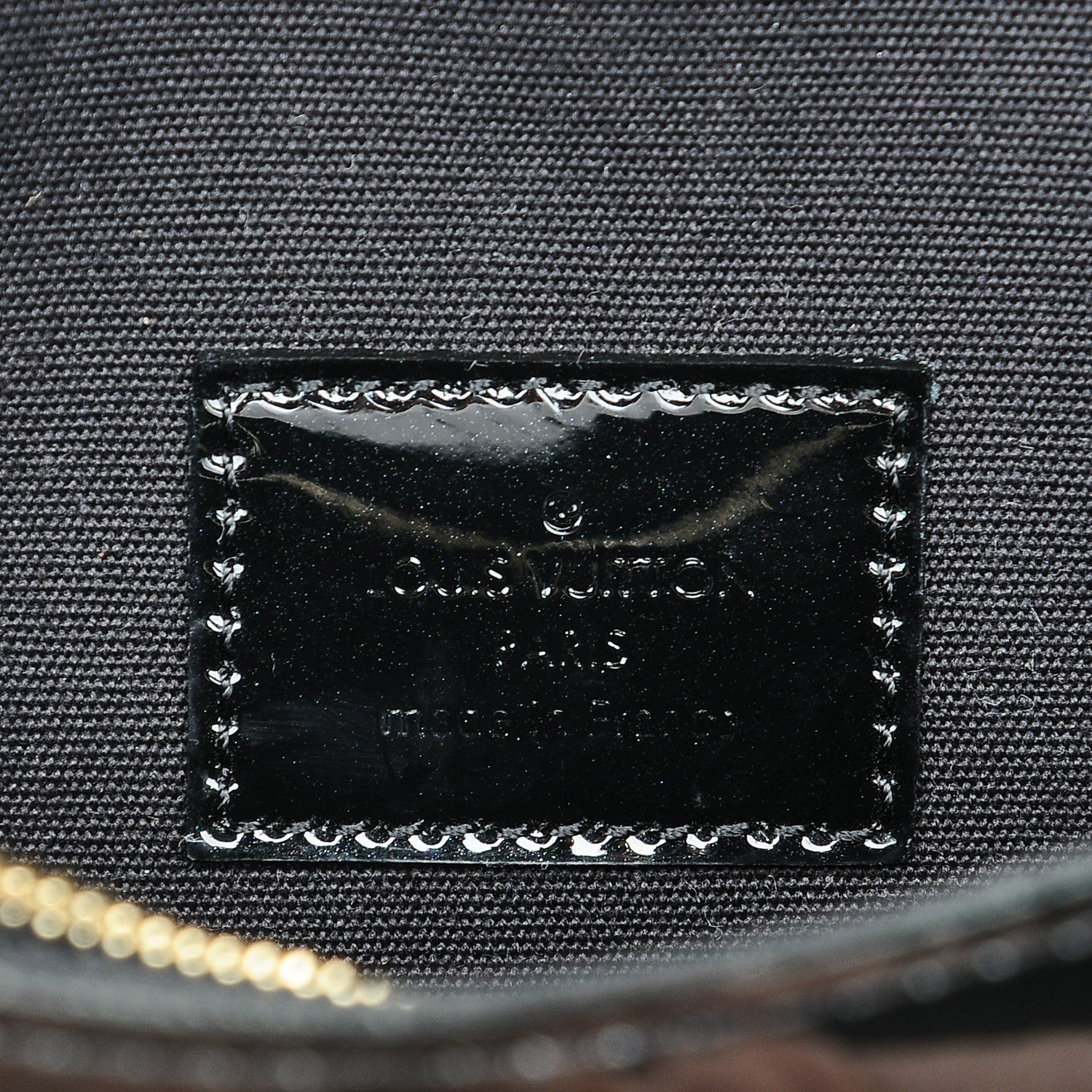 Louis Vuitton Vernis Lucie Pouch Noir Magnetique 6 of 6