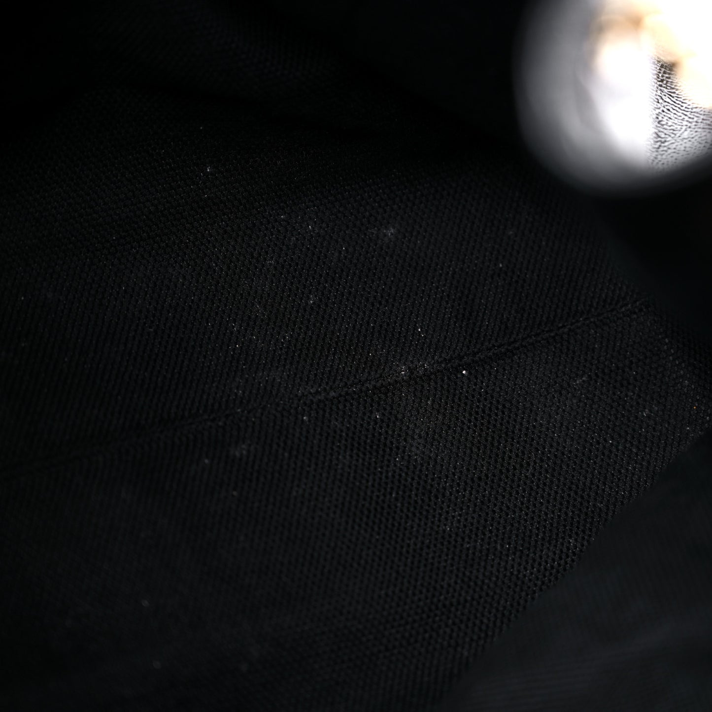 Patent Medium Soho Chain Shoulder Bag Black