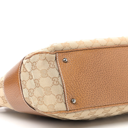 Gucci Monogram Shoulder Bag Brown 8 of 10