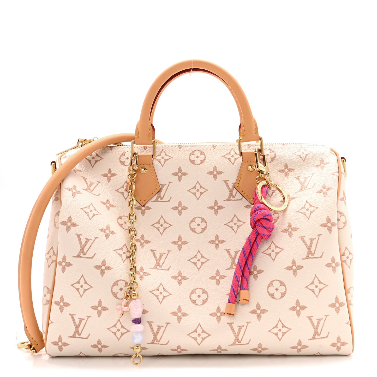 Monogram Dune Lucky Speedy Soft 30 Pink Pink