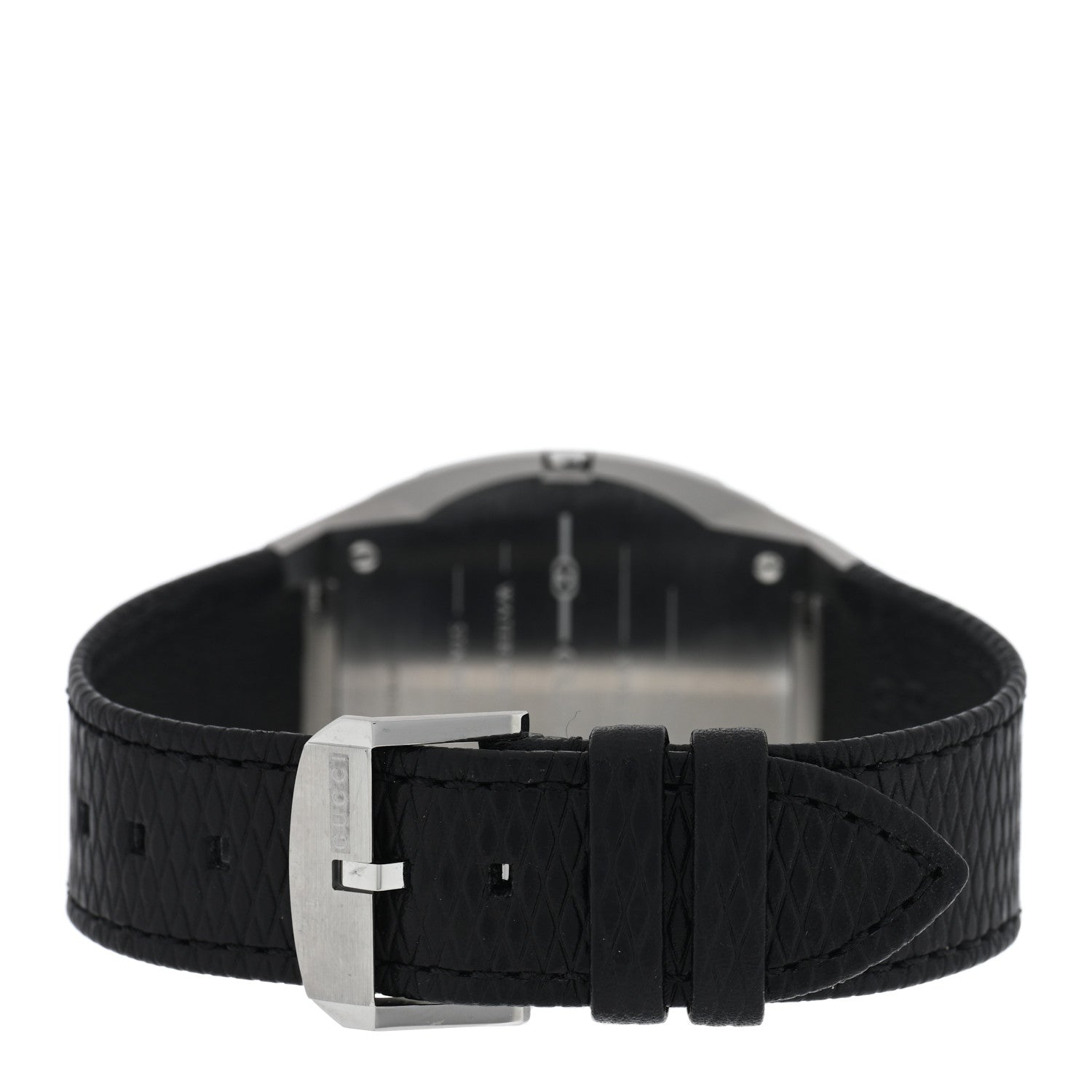 Gucci Stainless Steel Calfskin 38mm 25H Quartz Watch Black 3 of 5