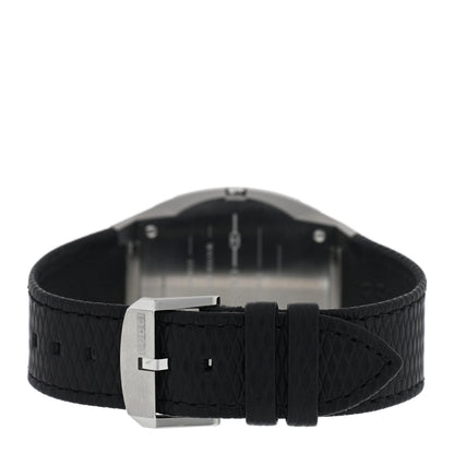 Gucci Stainless Steel Calfskin 38mm 25H Quartz Watch Black 3 of 5