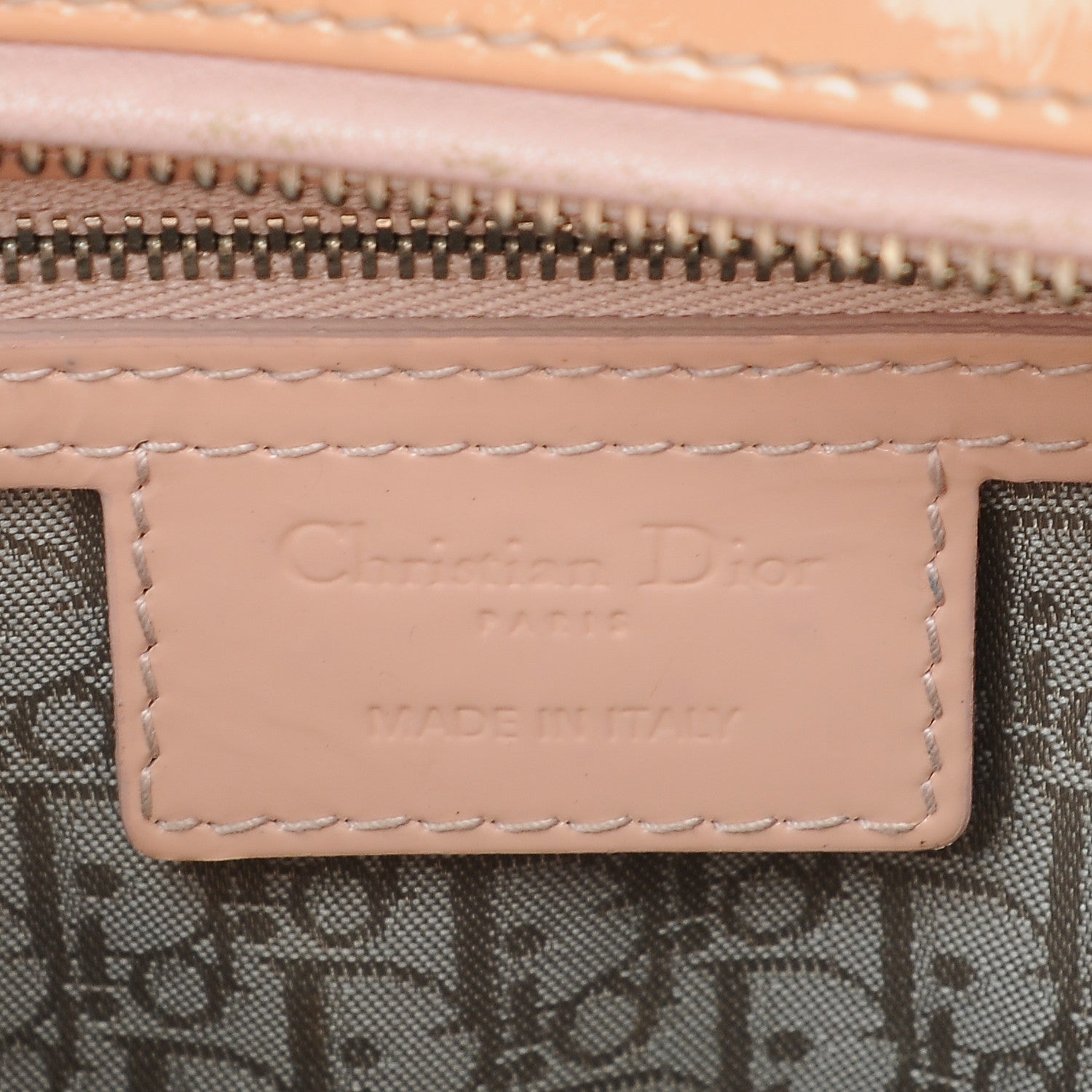 Christian Dior Patent Cannage Large Lady Dior Light Pink 7 of 9