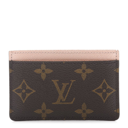 Louis Vuitton Monogram Card Holder Rose Nacre 1 of 8