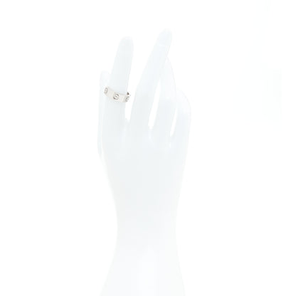 Cartier 18K White Gold 5.5mm LOVE Ring 52 6 2 of 6