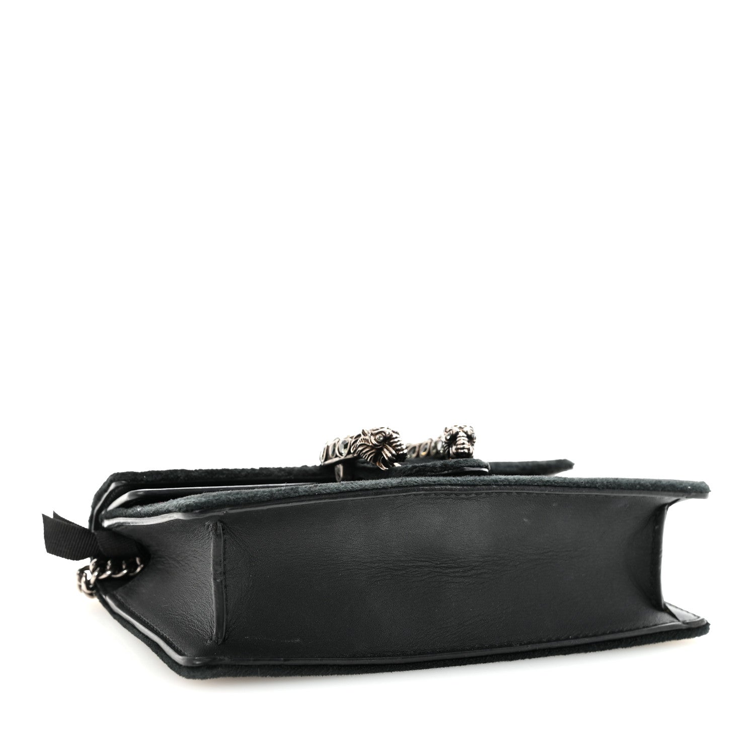 Gucci Velvet Super Mini Dionysus Shoulder Bag Black 4 of 9