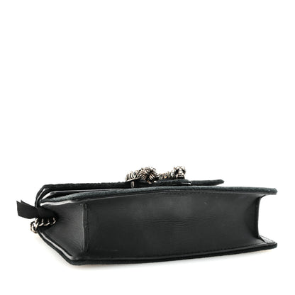 Gucci Velvet Super Mini Dionysus Shoulder Bag Black 4 of 9