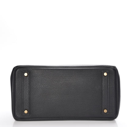 Hermes Togo HAC Birkin 32 Black 6 of 28