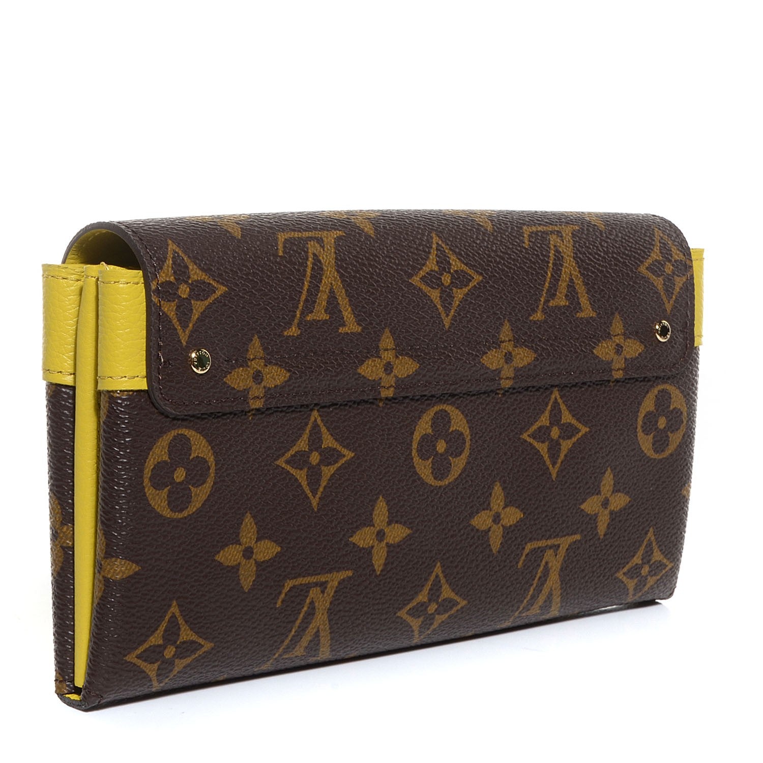 Louis Vuitton Monogram Elysee Wallet Pistache 3 of 8
