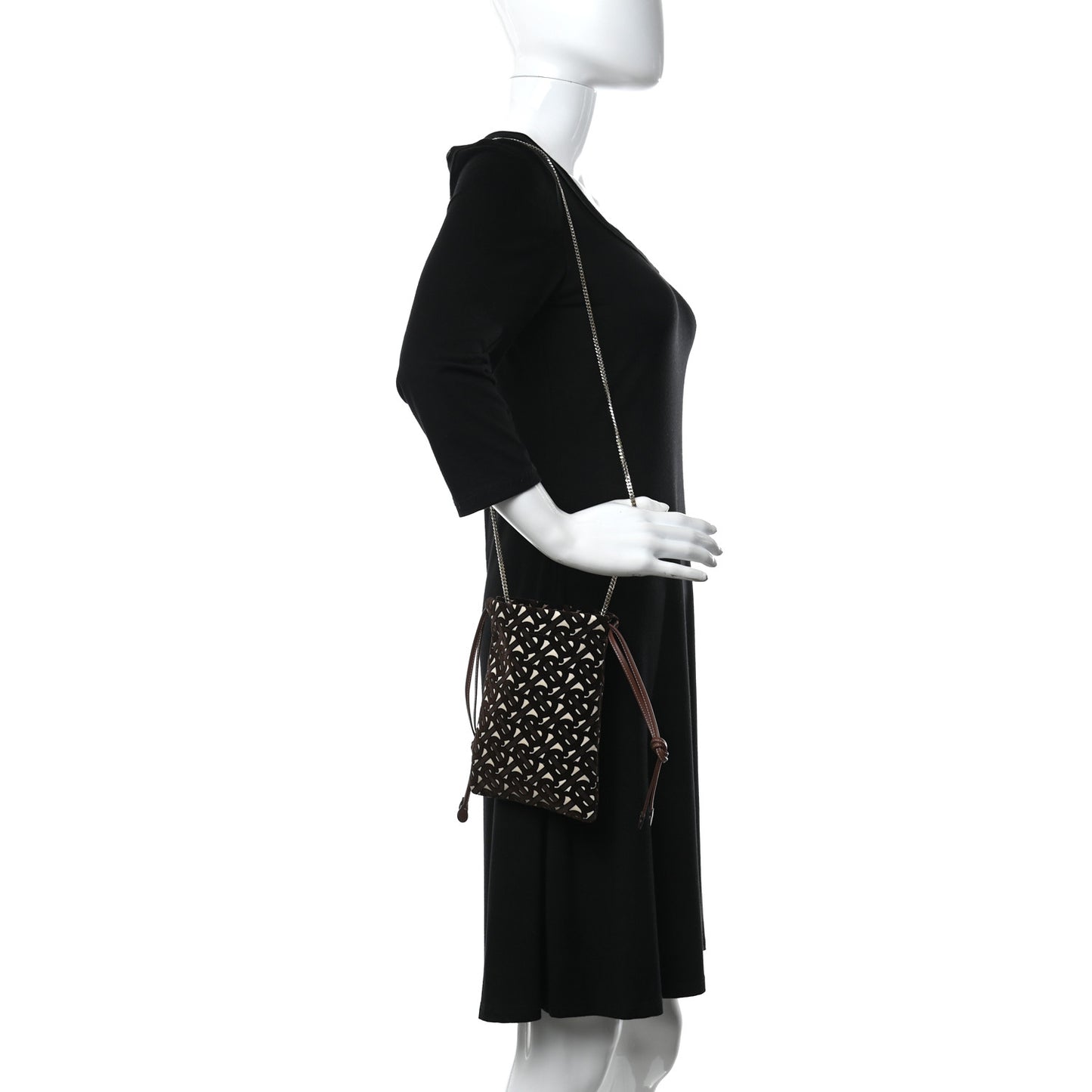 Monogram Medium Doctors Pouch Bridle Brown