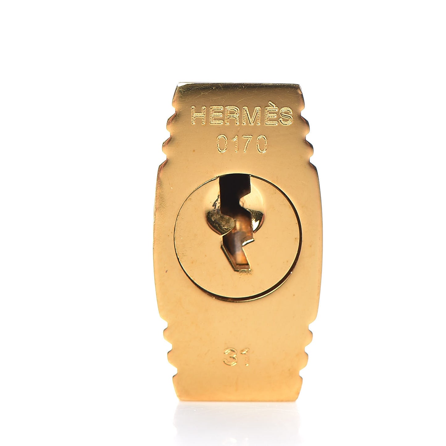 Taurillon Clemence Birkin 35 Gold