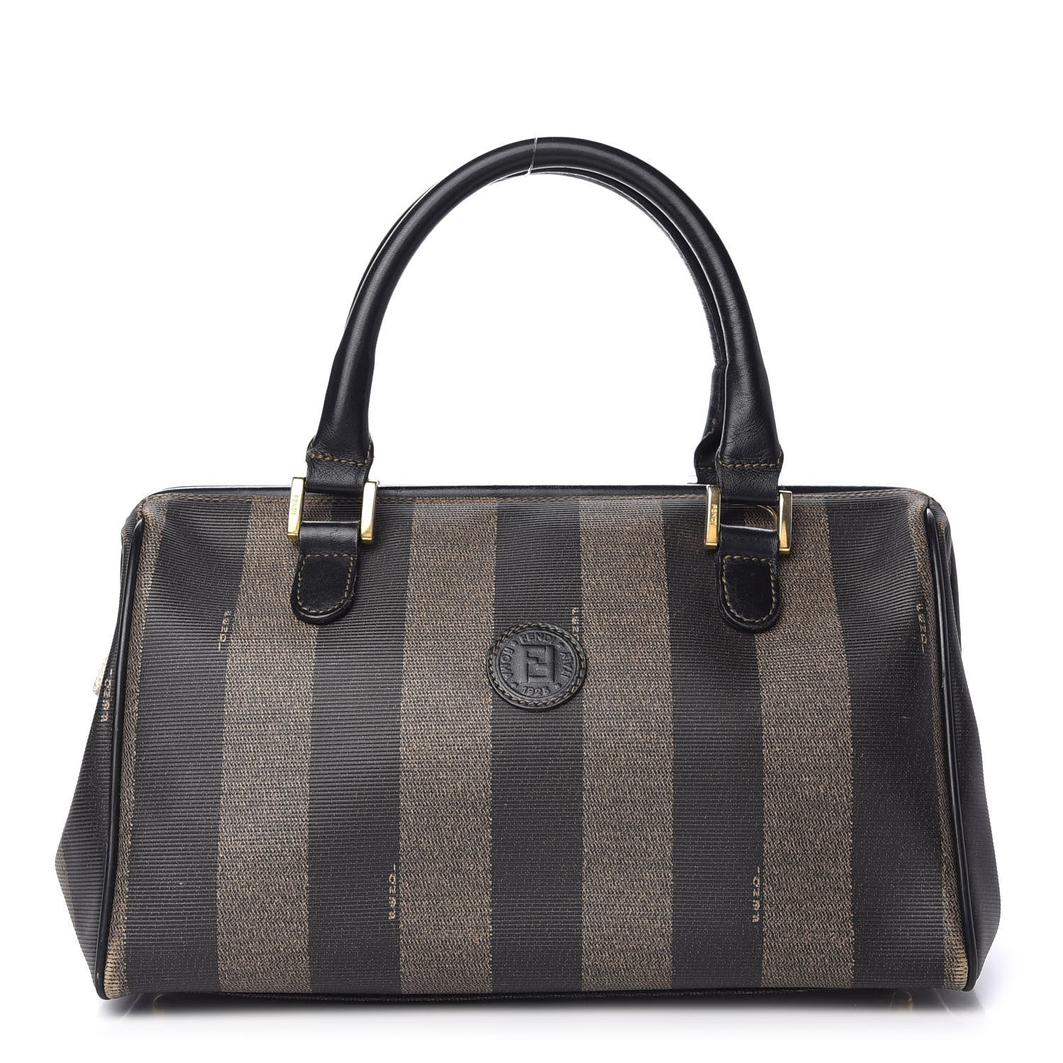 Fendi Pequin Spalmati Boston Tobacco 1 of 8
