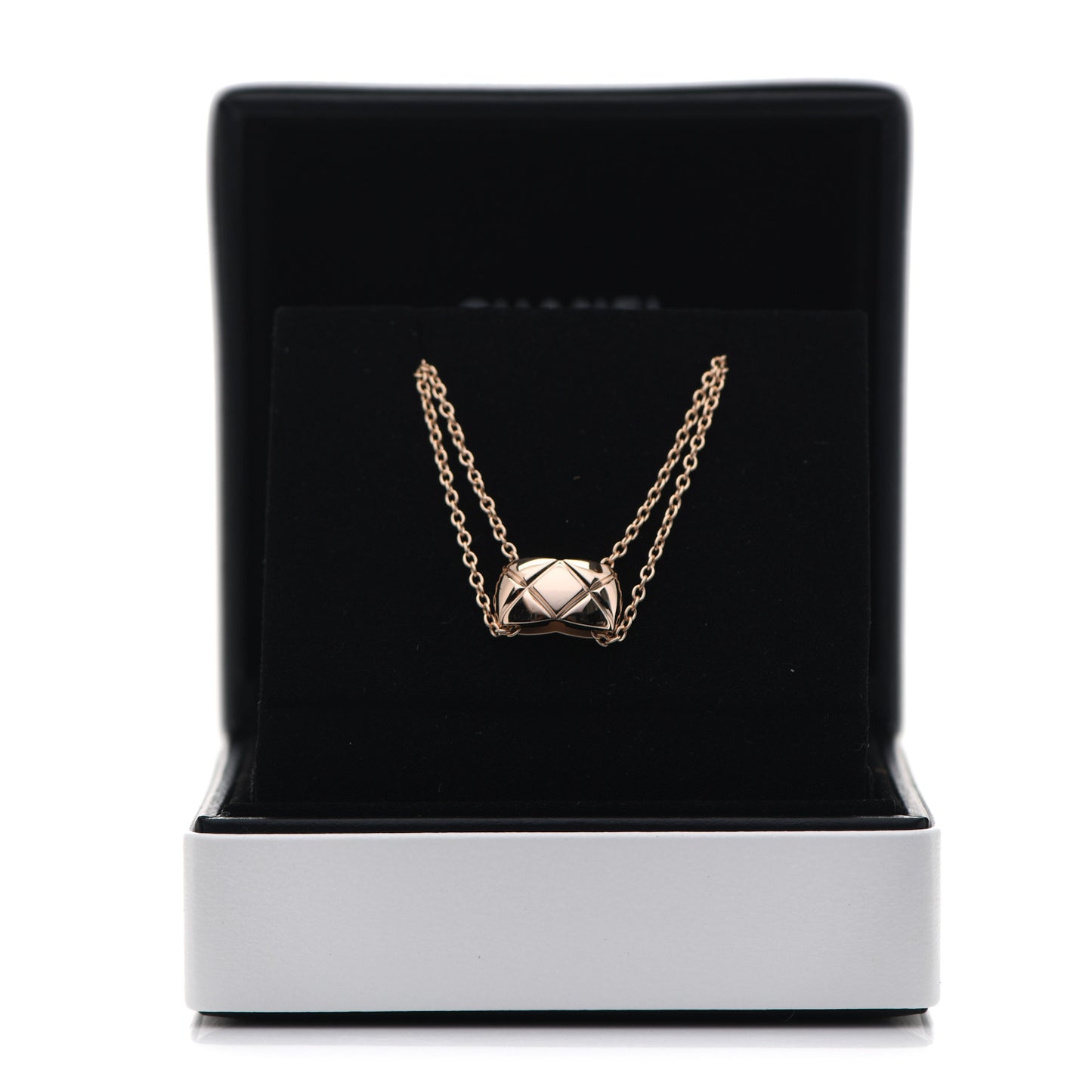 18K Beige Gold Coco Crush Pendant Necklace