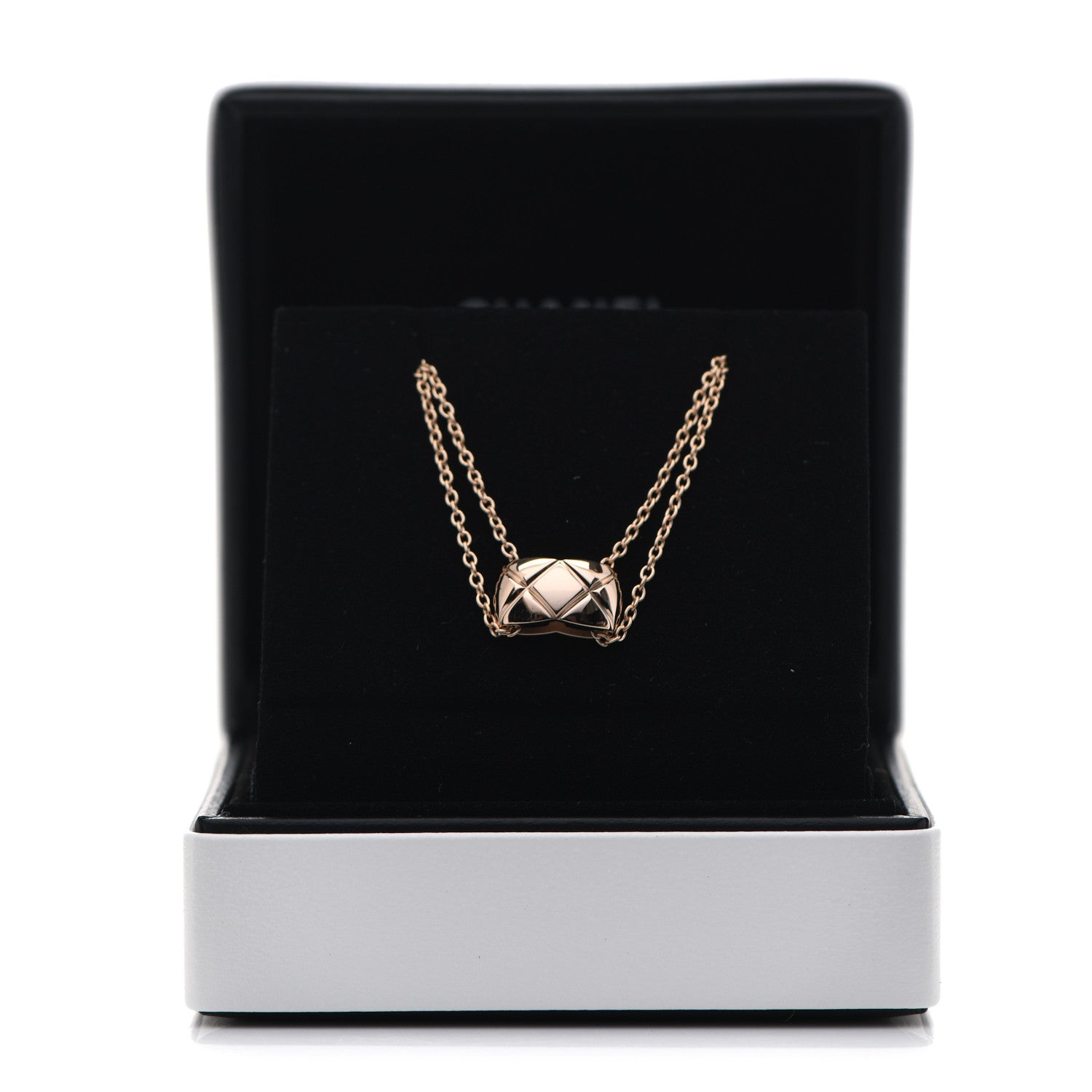 Chanel 18K Beige Gold Coco Crush Pendant Necklace 6 of 6
