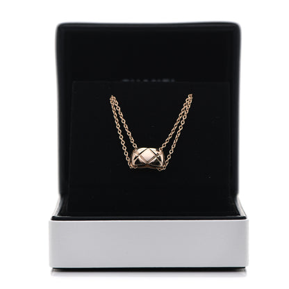 Chanel 18K Beige Gold Coco Crush Pendant Necklace 6 of 6