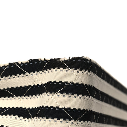 Chanel Jersey Quilted Medium Coco Sailor Flap Black White 11 of 12
