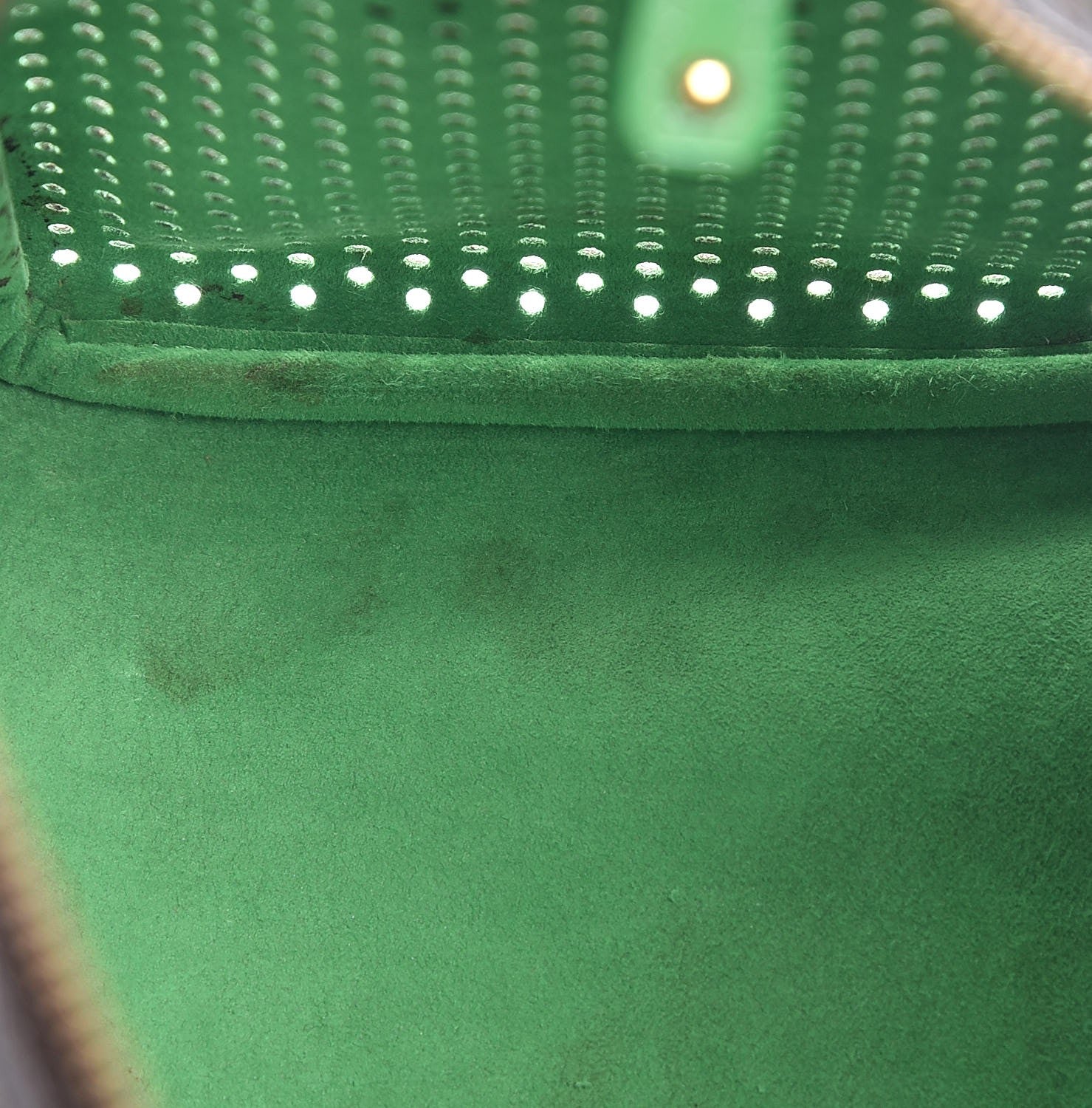 Louis Vuitton Monogram Perforated Speedy 30 Green 13 of 15