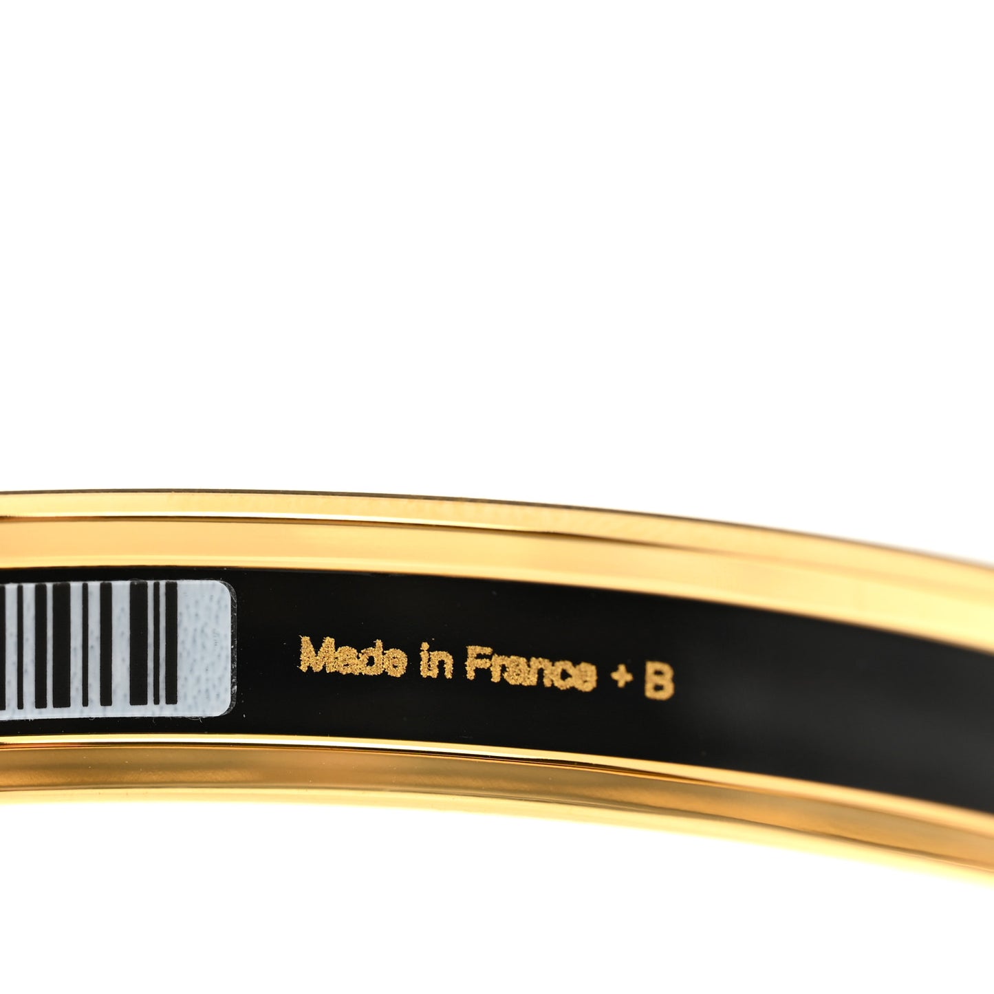 Enamel Printed Narrow L'Epopee D'Hermes Bracelet 65 Ecume