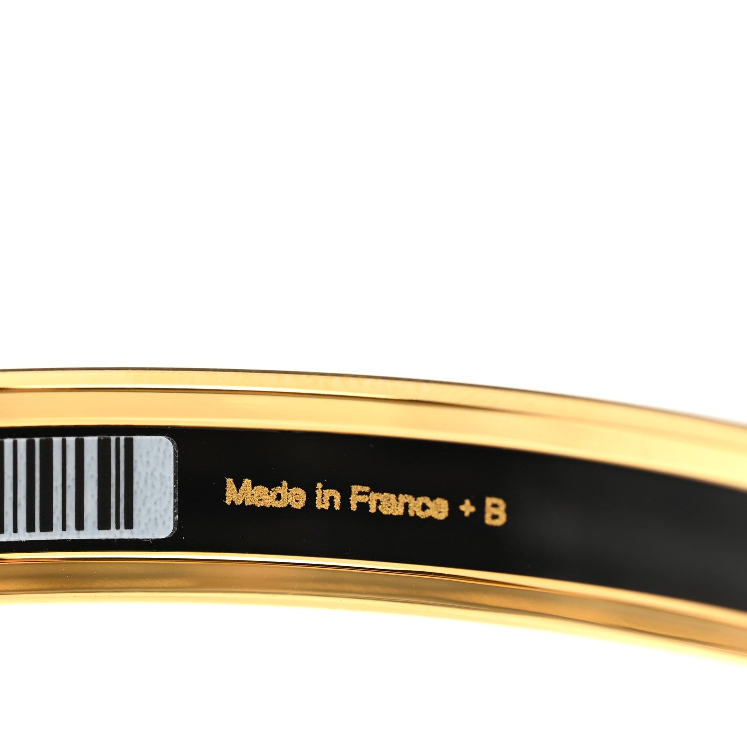 Hermes Enamel Printed Narrow L'Epopee D'Hermes Bracelet 65 Ecume 5 of 7