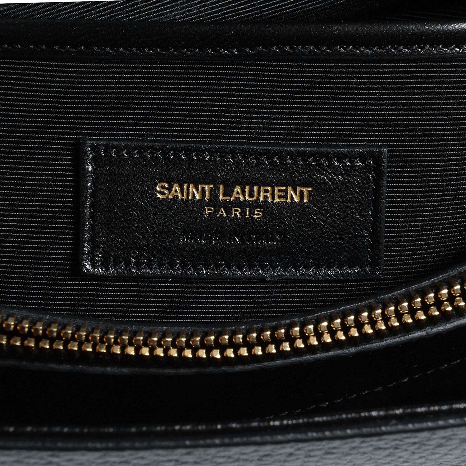 Saint Laurent Grained Calfskin Medium Moujik Top Handle Bag Black 8 of 11