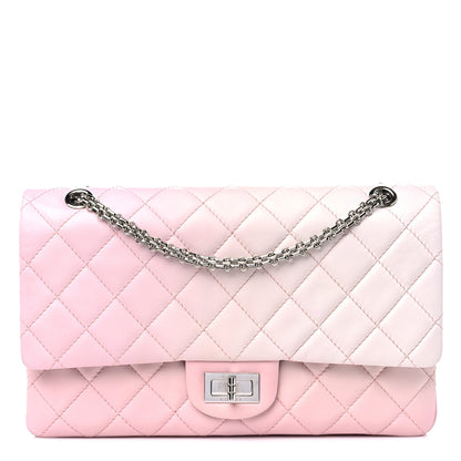 Chanel Lambskin Degrade Quilted 2.55 Reissue 227 Flap Pink 1 of 11