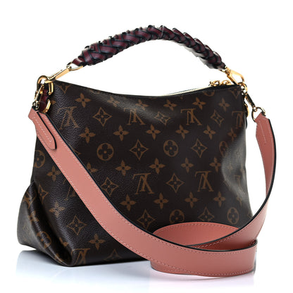 Louis Vuitton Monogram Beaubourg Hobo Mini Bordeaux Red Peach Safran Blue Jean Blue 2 of 4
