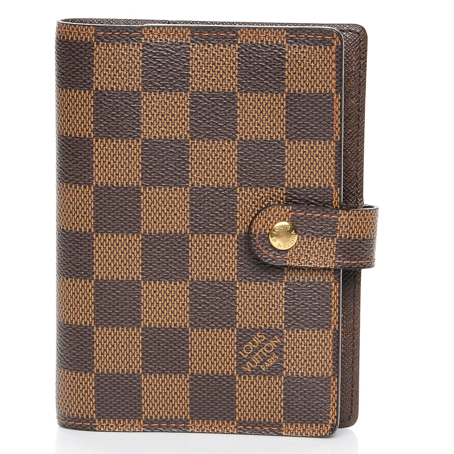 Damier Ebene Small Ring Agenda Cover