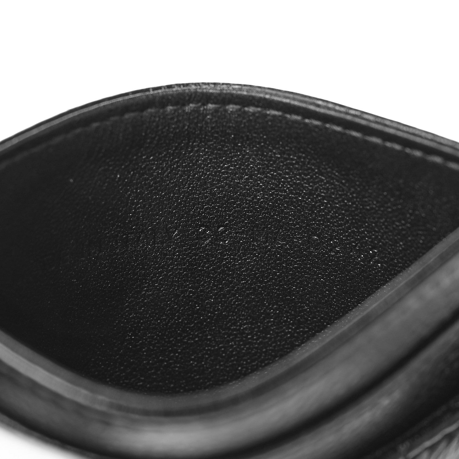 Christian Dior Supple Calfskin Cannage Caro Five-Slot Card Holder Black 7 of 11