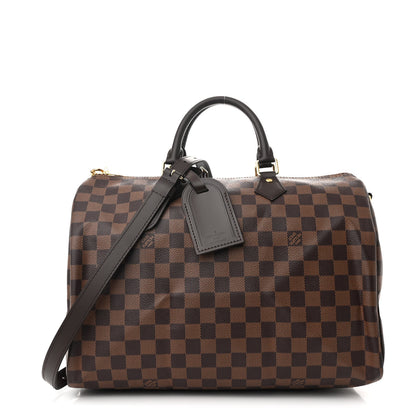Louis Vuitton Damier Ebene Speedy Bandouliere 35 1 of 9
