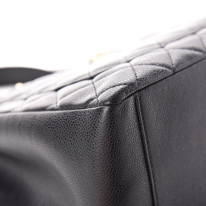 Chanel Caviar Quilted Grand Shopping Tote GST Black 11 of 11