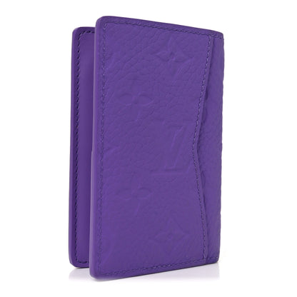 Louis Vuitton Taurillon Monogram Pocket Organizer Violet 3 of 6