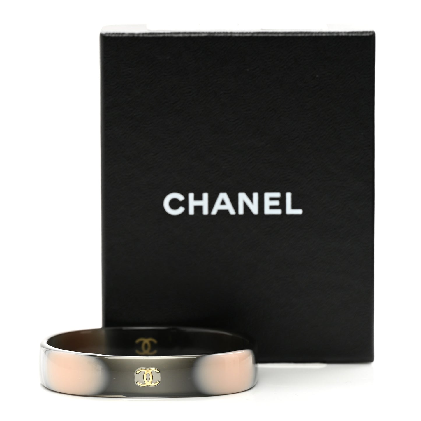 Resin Gradient CC Bangle Black Rose