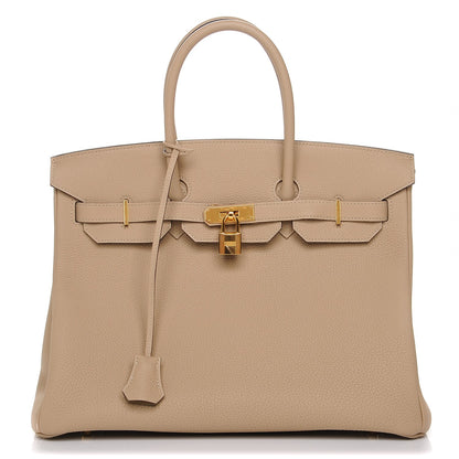 Hermes Togo Birkin 35 Trench 1 of 27