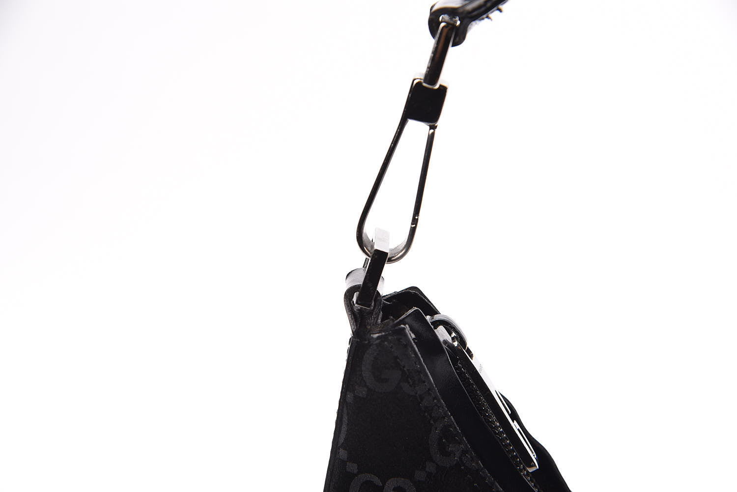 Gucci Suede Guccissima Small Hobo Black 8 of 12
