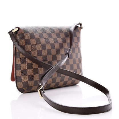 Louis Vuitton Damier Ebene Musette Tango 3 of 7