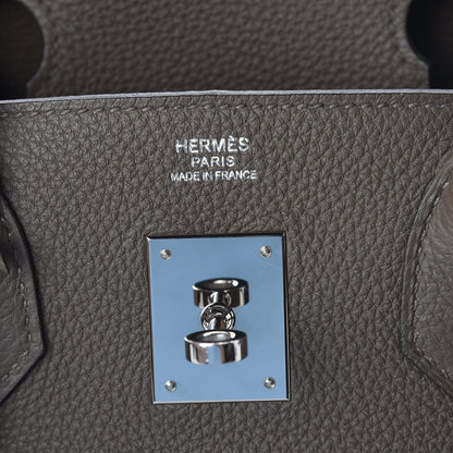 Hermes Togo Birkin 30 Taupe 6 of 7