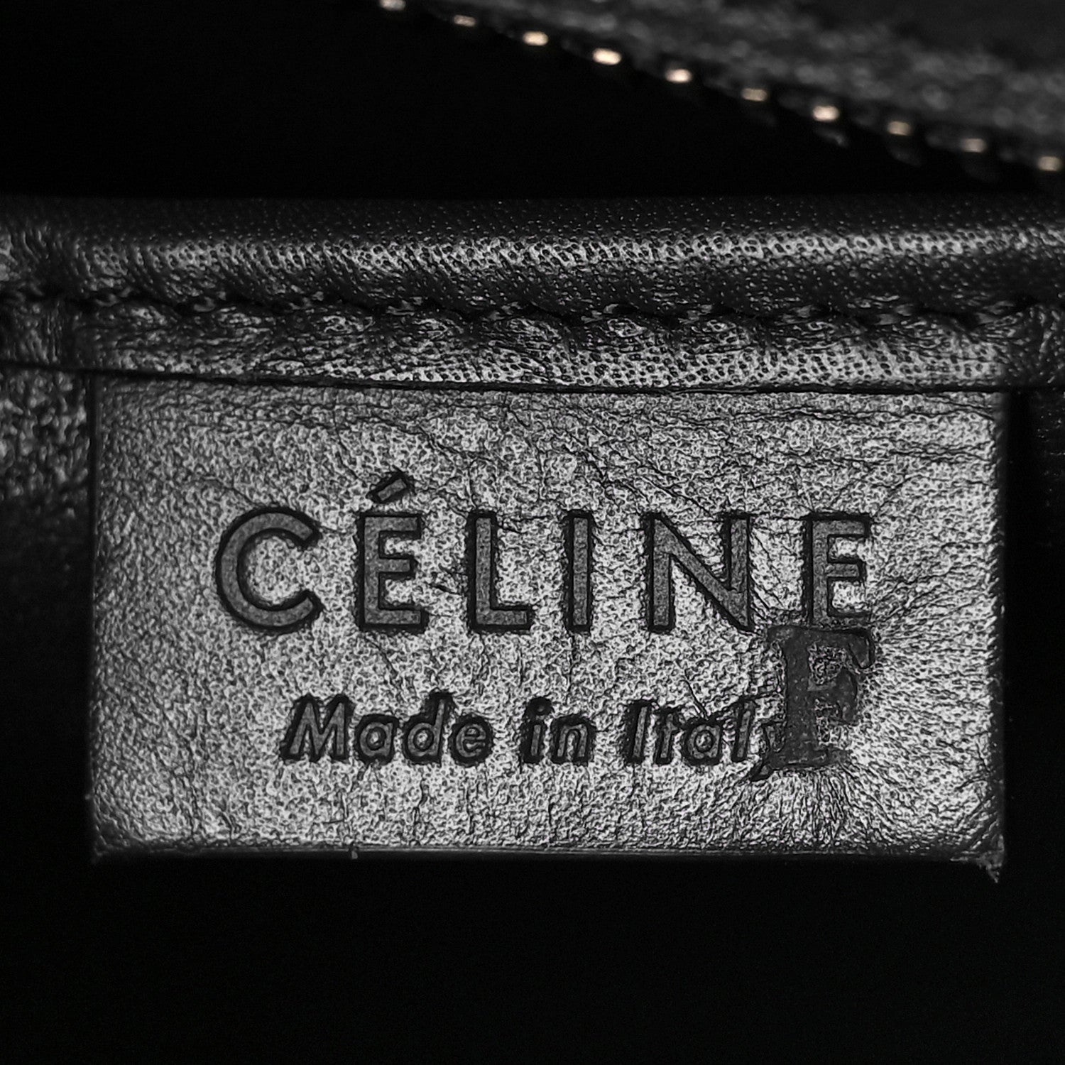 Celine Elephant Calfskin Nano Tri-Color Luggage Bright Orange 5 of 12