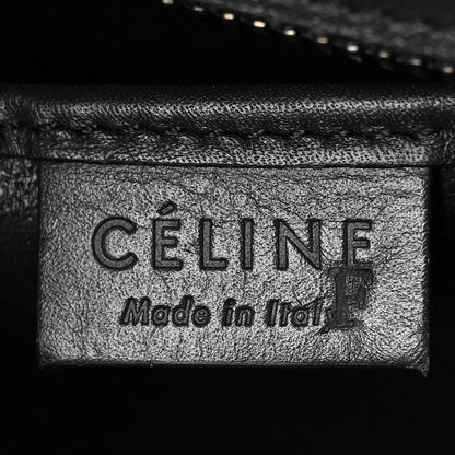 Celine Elephant Calfskin Nano Tri-Color Luggage Bright Orange 5 of 12