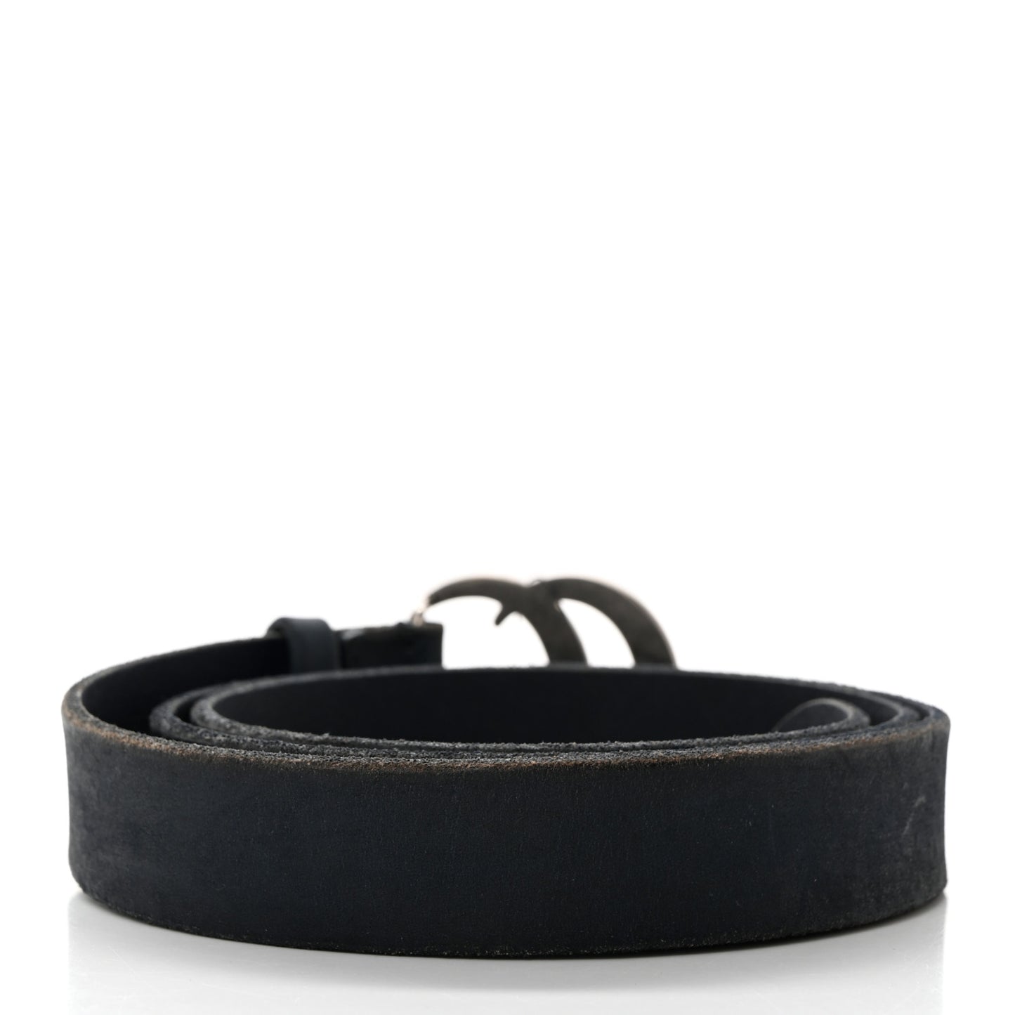 Cuoio Toscano Nickel Double G 30mm Belt 100 40 Blue