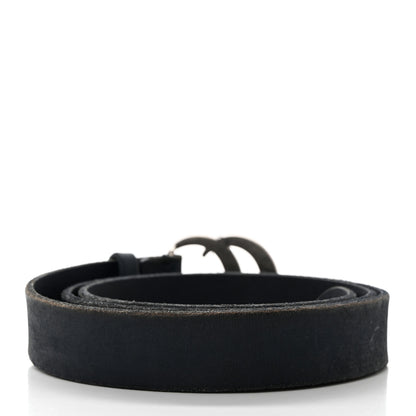 Gucci Cuoio Toscano Nickel Double G 30mm Belt 100 40 Blue 2 of 5