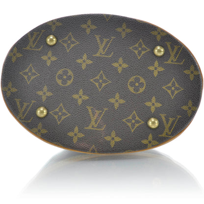Louis Vuitton Monogram Petit Bucket 23 5 of 9