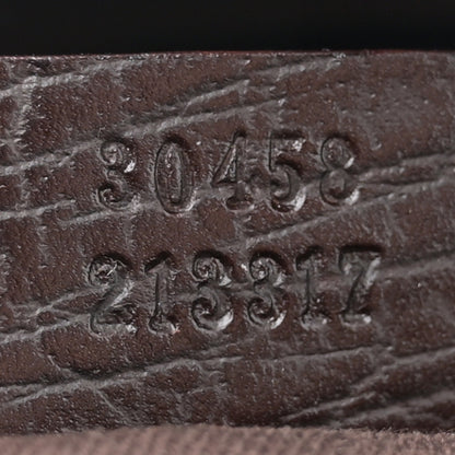 Gucci Monogram Vintage Web Mini Boston Dark Brown 7 of 11