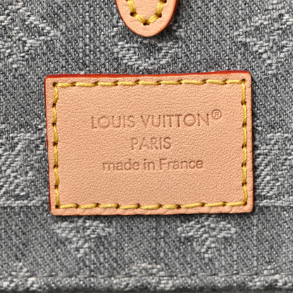 Louis Vuitton Monogram Denim Onthego MM Washed Grey 6 of 9