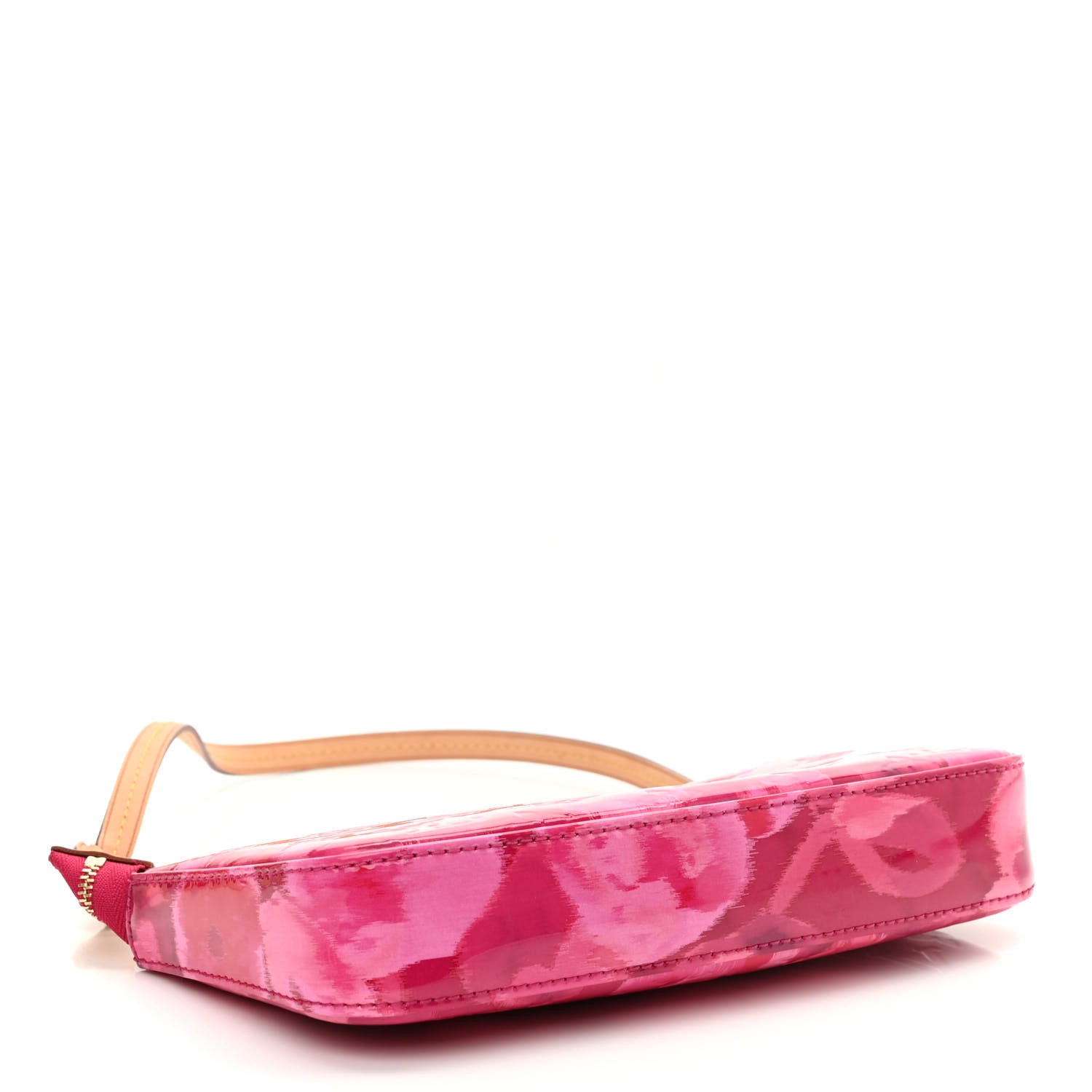 Louis Vuitton Vernis Ikat Pochette Accessories NM Rose Indien 4 of 9