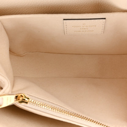 Louis Vuitton Empreinte Pochette Metis East West Cream 7 of 12