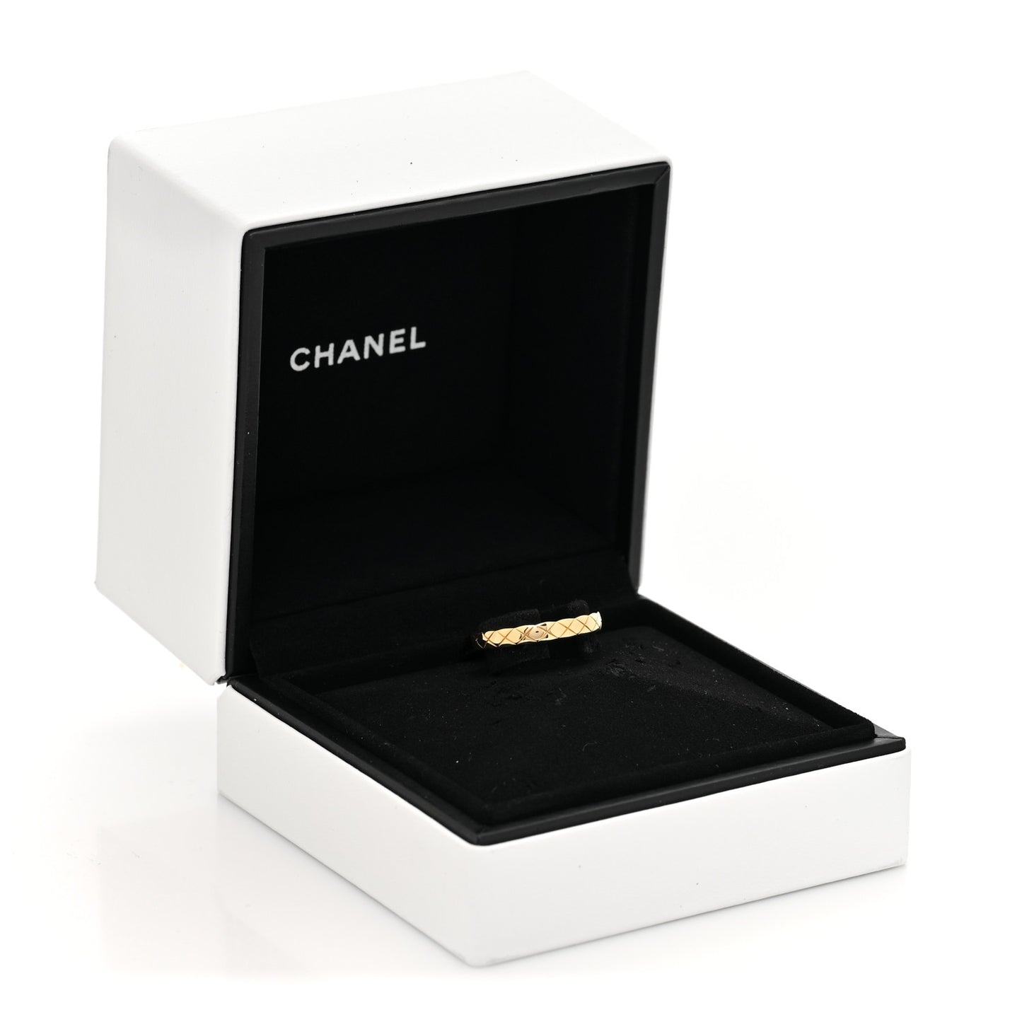 18K Yellow Gold Mini Coco Crush Ring 55 7.25