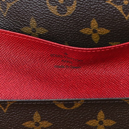 Louis Vuitton Monogram Emilie Wallet Rouge 6 of 10