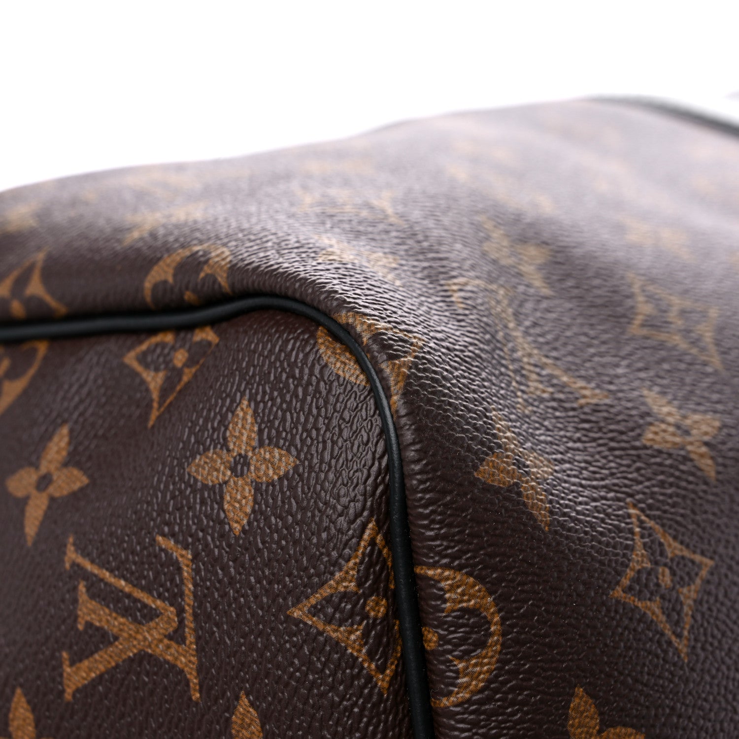 Louis Vuitton Monogram Macassar Keepall Bandouliere 55 8 of 13