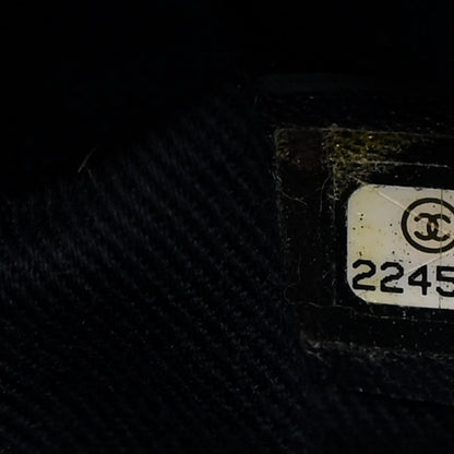 Chanel Denim Large Shopping Tote Blue 8 of 12