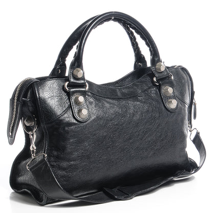 Balenciaga Agneau Giant 21 Silver Hardware City Black 9 of 16